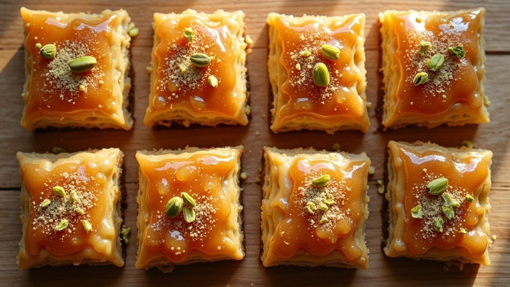 baklava kalorije i prehrambene vrijednosti