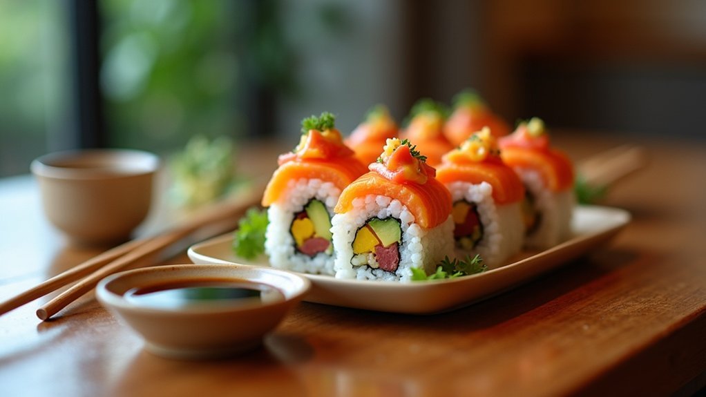 kalorije rainbow rolice