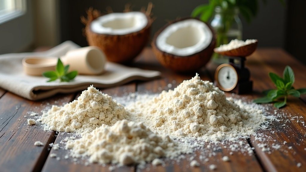 unutarnji elementi prehrambenih vrijednosti kokosovog bra&scaron;na