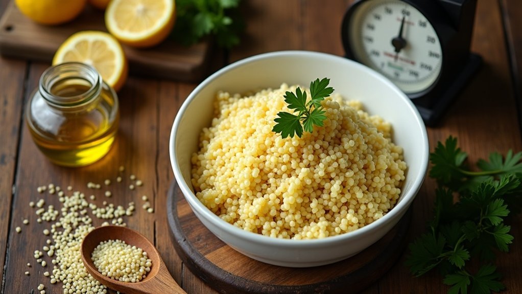 tablica nutritivnih vrijednosti kuskusa