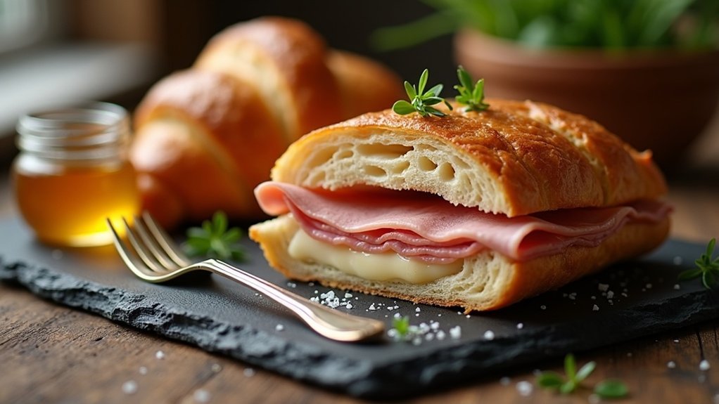 croissant calories nutritional values