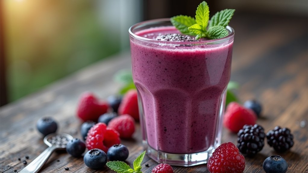 kalorije &scaron;umskog bobičastog smoothieja