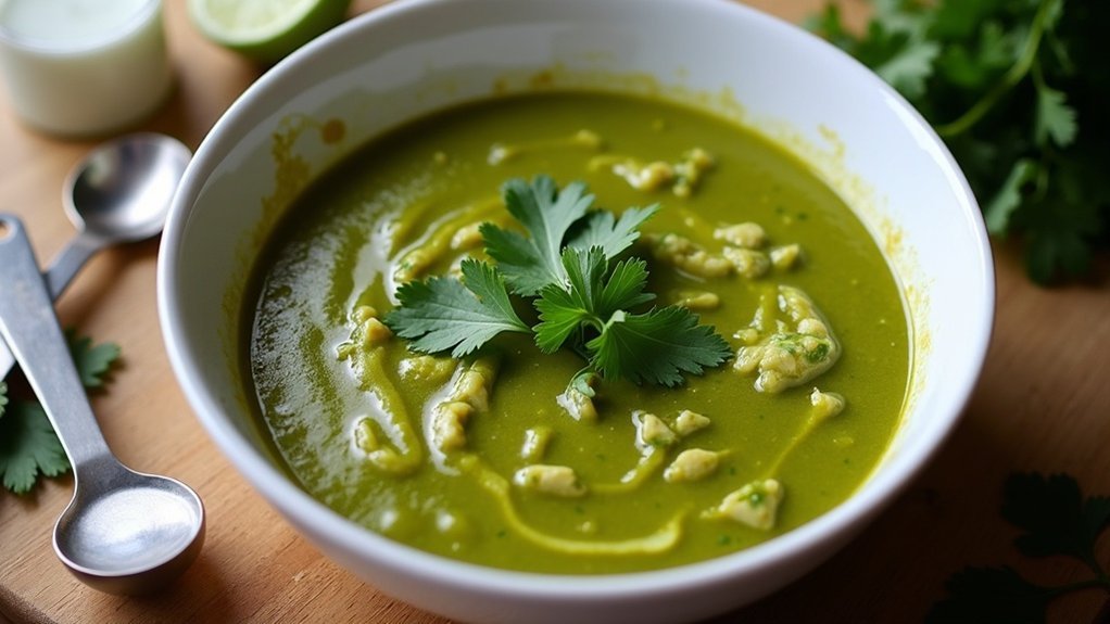 zelena curry kalorije prehrana