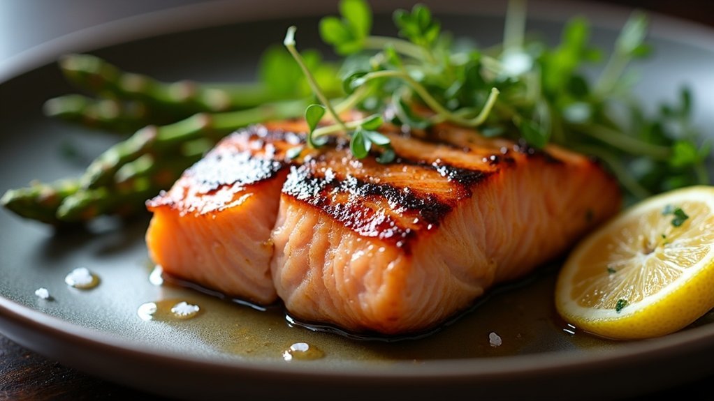 pečeni losos kalorijski raspored