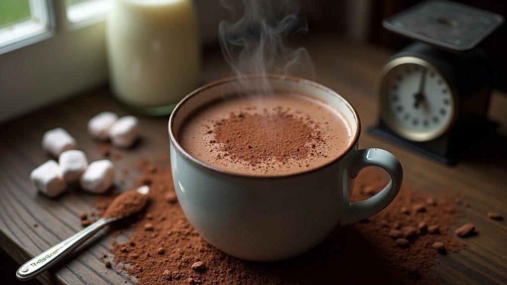 tablica kalorija i nutritivnih vrijednosti za topli kakao