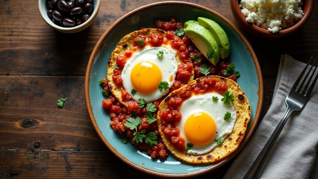huevos rancheros tablica kalorija