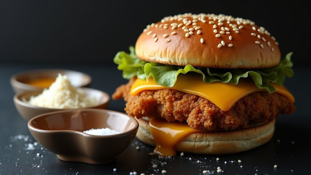 kfc tablica kalorija burgera