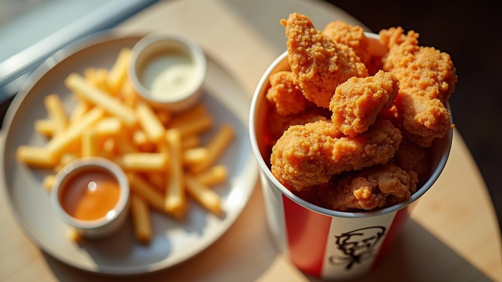 kfc kalorije nutritivne vrijednosti