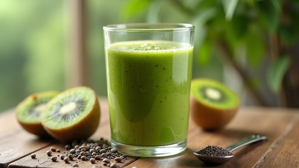 kiwi smoothie nutritivni raspored