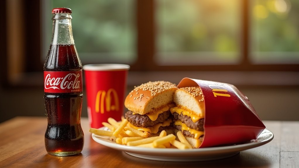 mcdonald s coca cola tablica kalorija