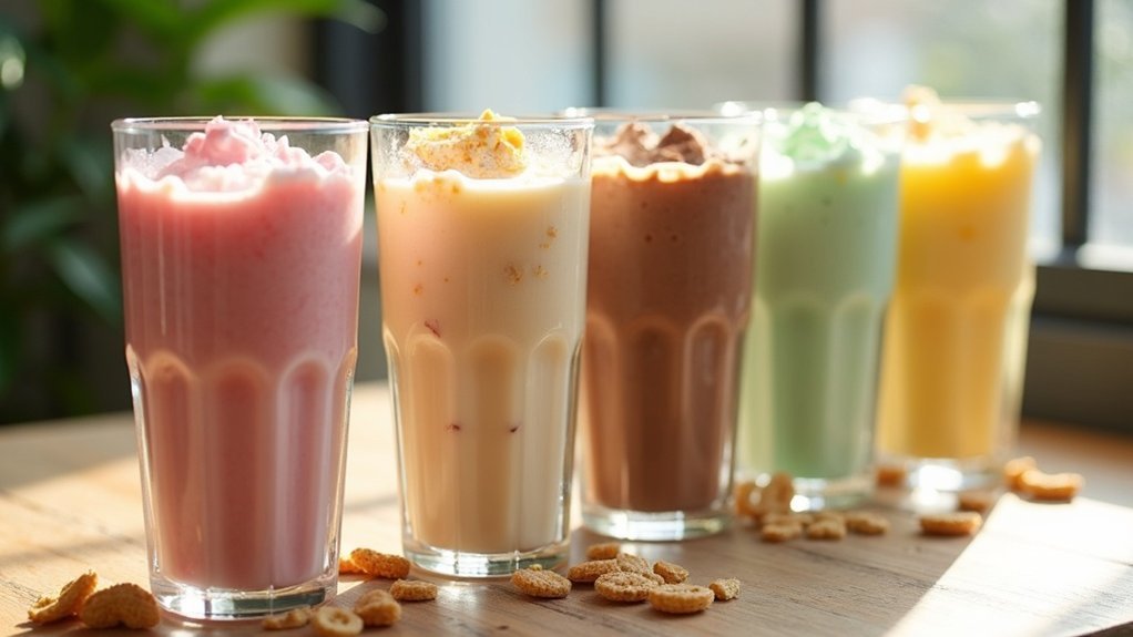 tablica kalorija i prehrambenih vrijednosti milkshakea