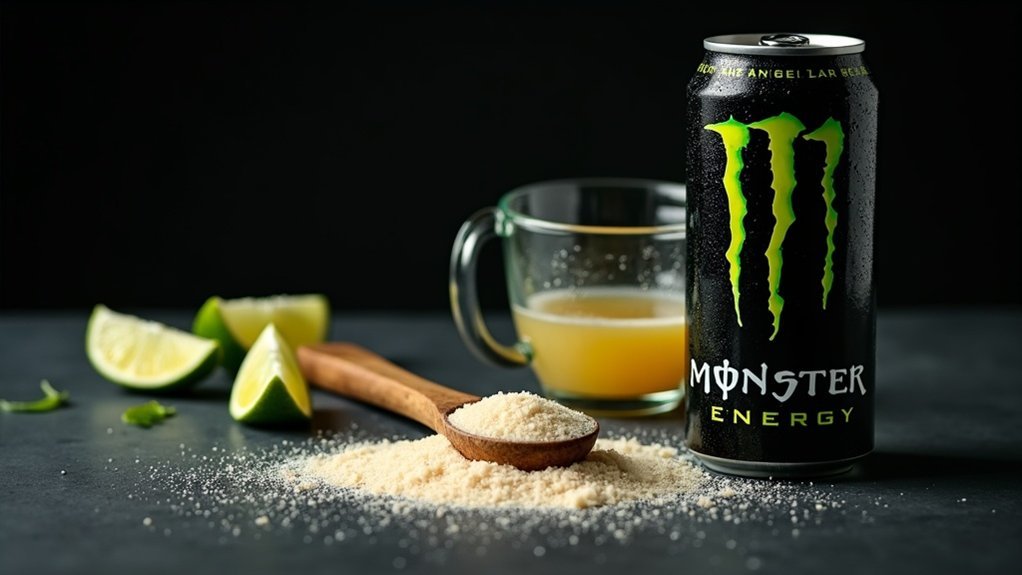 tablica kalorija i prehrambenih vrijednosti Monster Energy