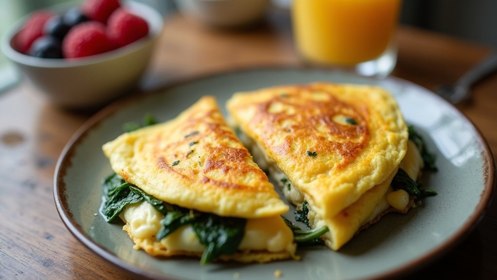 omlet kalorije nutritivna tablica