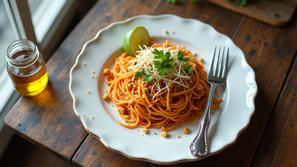 pad thai tablica kalorija i nutritivnih vrijednosti