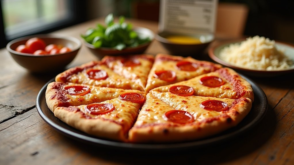 tablica kalorija i prehrambenih vrijednosti Pizza Huta