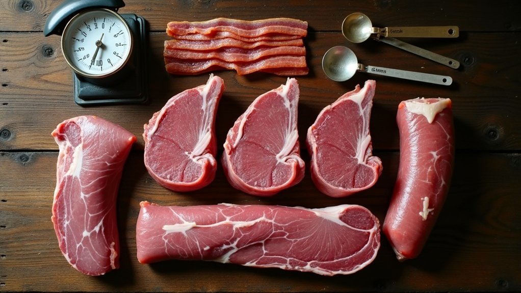 svinjetina kalorije nutritivne vrijednosti