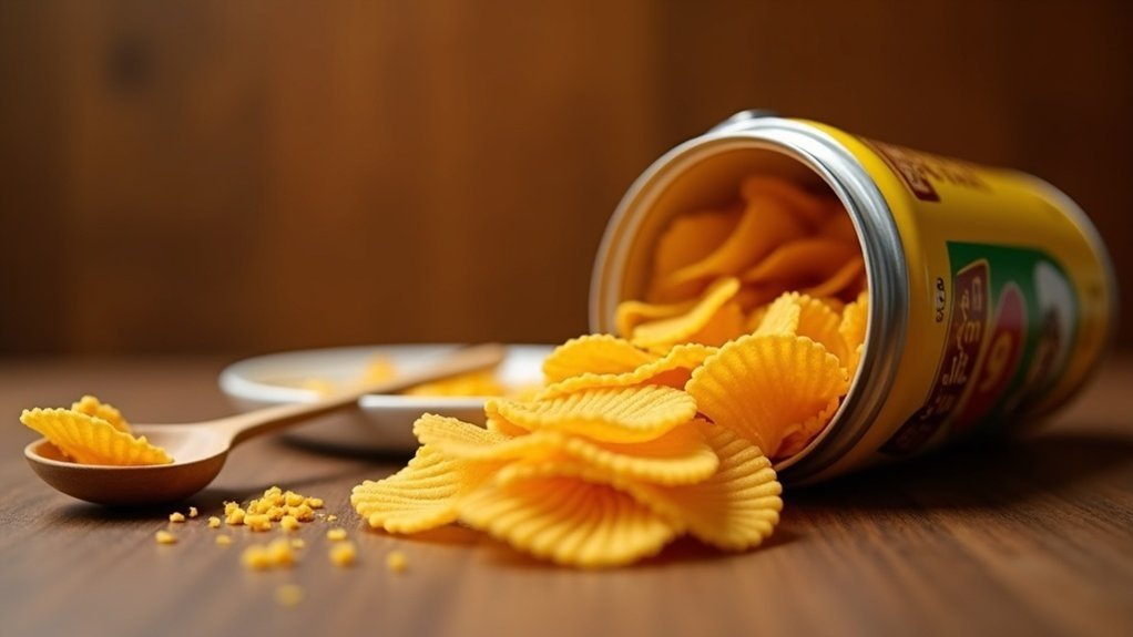 tablica kalorija i hranjivih tvari za Pringles