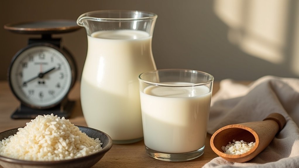 rižino mlijeko kalorije nutritivne vrijednosti