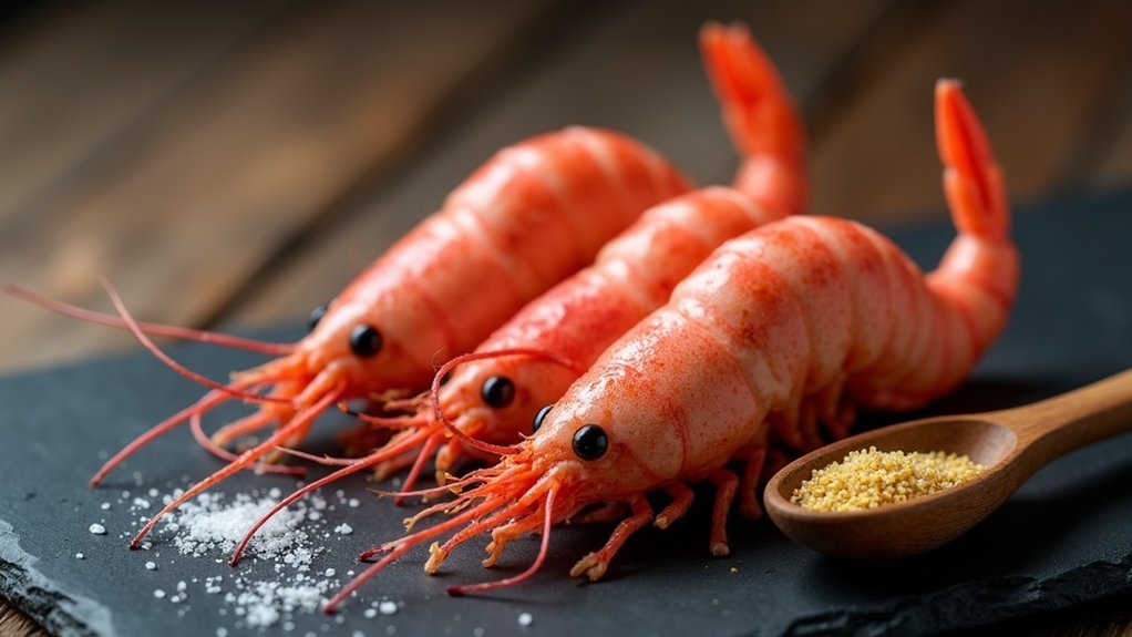 tablica kalorija i hranjivih tvari za škampe