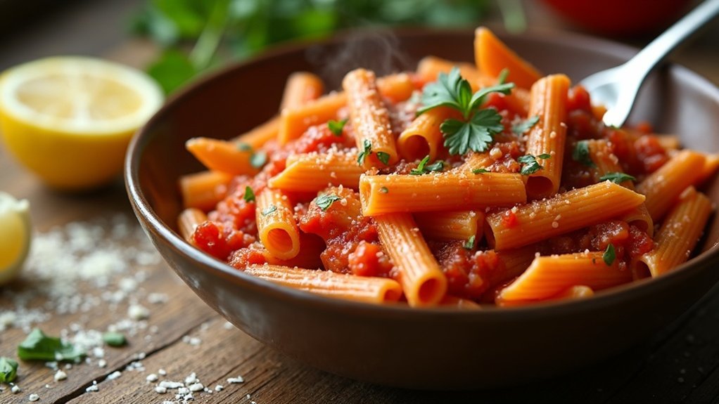 ljuta penne tablica kalorija