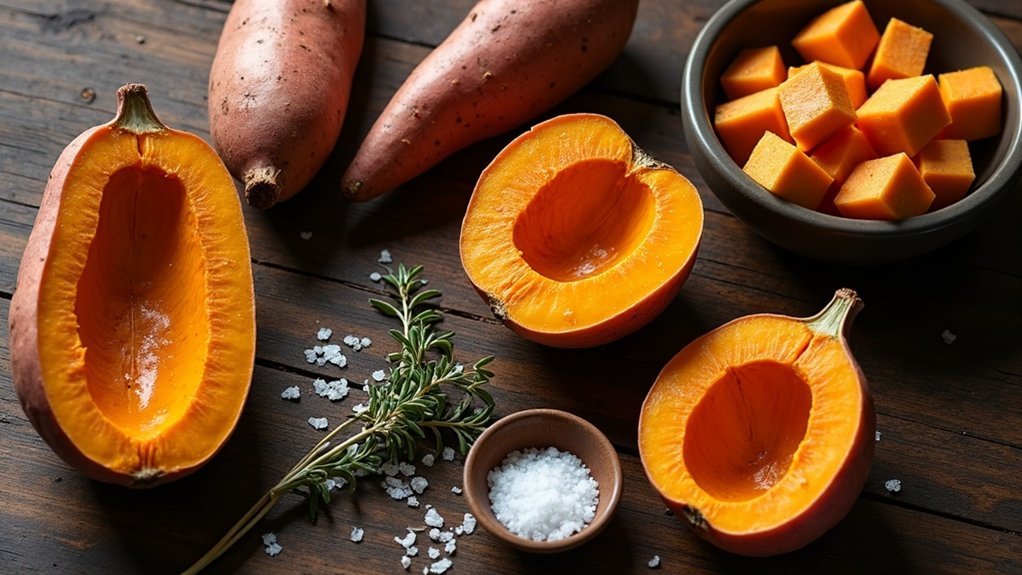 slatki krumpir i bundeva