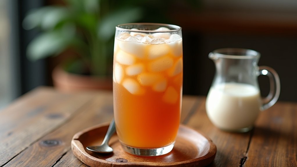 tajlandski ledeni čaj kalorije tablica