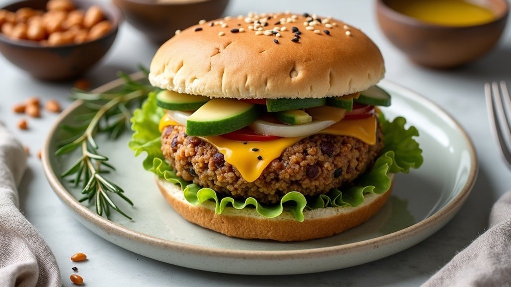 vegetarijanski burger kalorije prehrana